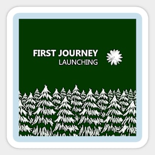 First Journey Another Album Cover Sticker